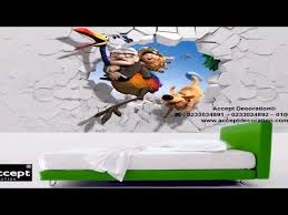 ورق حائط ثلاثي الابعاد لغرف الاطفال Youtube Wallpaper Aquarium