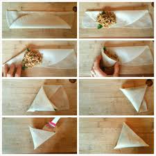 Samoussas A La Coriandre Sauce Aigre Douce Avec Tutoriel De Pliage Vegan Pliage Feuille De Brick Samoussa Feuille De Brick