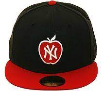 New Era 2tone New York Yankees Apple Fitted Hat Black Red White Fitted Hats New York Yankees New Era