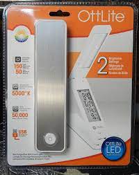 Other Lighting And Ceiling Fans 3201 Ottlite 48500c Rechargeable Led Travel Light White New With Free Shipping Lighting And Ceiling Fans Travel Light Led