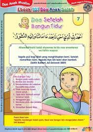 Ebook 101 Doa Anak Saleh Doa Setelah Bangun Tidur 9 Buku Anak Pendidikan Buku