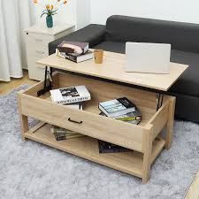 Find the perfect home furnishings at hayneedle, where you can buy online while you explore our room designs and curated looks for tips, ideas & inspiration to help you along the way. Modern Wooden Lift Top Coffee Table End Tea Tables With Hidden Storage Compartment Shelves Lift Tabletop Folding Rectangle Furniture Shelf For Home Decoration Living Room Offic Walmart Com Walmart Com