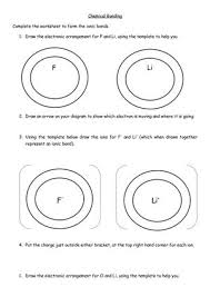 The names are found by finding the intersection between the cations and anions. Calameo Ion Worksheet