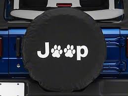 If you remove the spare tire you can relocate it to the center of the tail gate. Jeep Tire Covers Wheel Covers Wrangler Extremeterrain