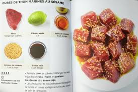 Cubes Thon Marine Au Sesame Recettes De Cuisine Thon Marine Cuisine