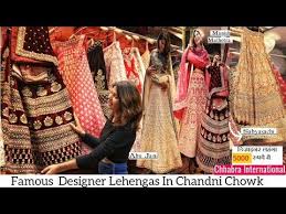 1lakh Lehenga For 7000 Designer Celebrity Lehengas In Chandni Chowk Market Bollywood Replica Youtube Famous Designers Collection Fashion