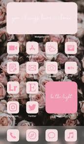 Ios 14 Icons Pink Minimalist Pastel Pink Iphone Ios 14 App Icons 5000 Icons All Access Pass Cute Pleasant Ios 14 Home Screen Pink Iphone App Icon Wallpaper App