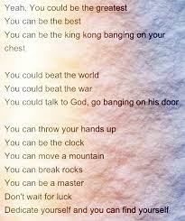 And the world's gonna know your name. Hall Of Fame The Script Feat Will I Am Listened To This Over And Over Before Xc Meets And Intervie Great Song Lyrics Inspirational Songs Good Music Quotes