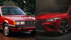 The toyota camry midsize sedan has been on sale in the us since 1983 and in those 35 years, the automaker has sold more than 10 million examples in america. Toyota Camry How It Has Changed Through The Years