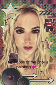 Timelapse of My Cute 2hollis Painting