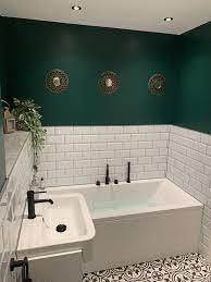We have you covered with our practical advice and inspiring rooms. Dark Green Bathroom Dark Green Bathrooms Bathroom Style Green Bathroom