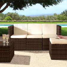 Our outdoor garden furniture covers keep dirt and rain away from things that stand outside all summer long, like barbecues, sun loungers and garden furniture. 3pc Rattan Garden Patio Furniture Set With Cover