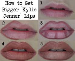 kylie jenner lips makeup tutorial to