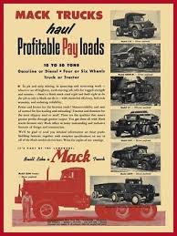 Image result for Mack Red 1949 Truck