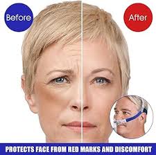 YUXIANLB 4 Pack CPAP Strap Covers, Cpap Mask Liners for Cpap Machine, Cpap  Strap Cushions for Most CPAP Headgear Straps, Soft Fabric CPAP Face Pads ...