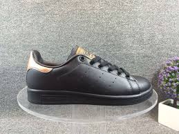 Adidas Black And Gold Womens Shoes Adidas Stan Smith Black Gold Fashion Skateboarding Women Shoes Adidas Stan Smith Black Adidas Stan Smith Shoes