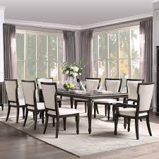 Shop patio furniture at amazon. Acme Furniture Lorenzo 9 Piece Dining Table Set Rooms For Less Dining 7 Or More Piece Sets