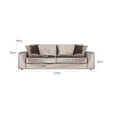 Up to 3 years old free. Bench Santos3 Seater Richmond Interiors Escape The Ordinary