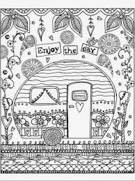 Rv, camping, beach and american flag coloring pages and coloring sheets. Printable Vintage Camper Coloring Page Novocom Top