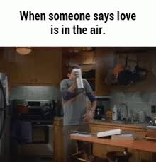 Some days you feel as if you are floating over the. Love Is In The Air Gifs Tenor
