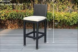 It's beautiful and perfect size. Beautiful Brand New Outdoor Wicker Bar Dining Set