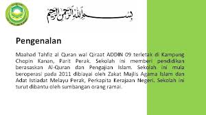 Check spelling or type a new query. Proposal Tajaan Maahad Tahfiz Al Quran Wal Qiraat