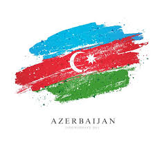 The tricolour replaced an earlier design used by the azerbaijan ssr. Flag Of Azerbaijan Vector Illustration On White Background Stock Vector Illustration Of Holiday Strip 154244725