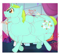 7 years ago a user got woah nelly's anatomy wrong, and it annoyed me. so  naturally i remade the study on the old BG pony 