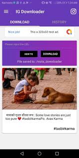 Ig Downloader Instagram Tool Automatic Images Videos Status Downloader Save Instagram Photos Instagram Tools Android Design Guidelines