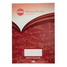 A1 Rhino Numeracy Flip Chart Pad Pack Of 5