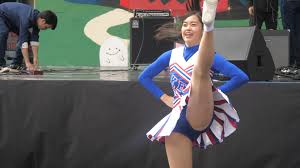 チアJDのハミパンチラ | こきつべっ！