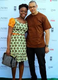 Couple Love Chimamanda Adichie And Ivara Esege Family Posing African Print Fashion Losing Her