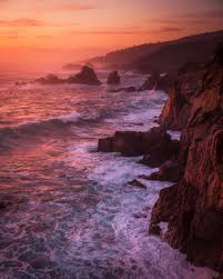 Misty Sunset On The Big Sur Coast Oc 3648x4560 Music Indieartist Chicago Big Sur Dream Landscape Landscape Photography