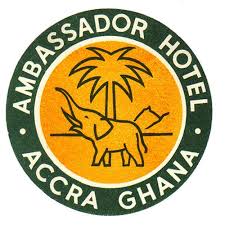 Ghana Accra Ambassador Hotel Ambassador Hotel Luggage Labels Accra