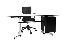 White office desks also allow for total freedom when choosing a seat. Usm Kitos Desk White 180 X 80 Cm Vitra T Chair Fabric Roller Container Desks Usm Kitos Design Classics English