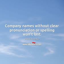 Company Names Without Clear Pronunciation Or Spelling Won T Last Idlehearts This video shows you how to pronounce milena. idlehearts