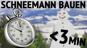 Fans des films frozen erkennen olaf natürlich sofort. Schneemann Bauen Wie Baut Man Richtig Junggesellen Youtube