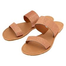 Free shipping both ways on gold glitter shoes from our vast selection of styles. Glitter Double Strap Sandals Rose Gold Icing Us