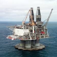This Is The Bullwinkle Platform The Second Tallest Manned Structure Ever Created And The Largest Jacketed Steel Offshore Platf Oil Platform Offshore Platform