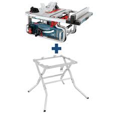 Bosch 15 Amp 10 In Corded Bench Table Saw With Carbide Blade And Bonus Table Saw Folding Stand Gts1031 Gta500 The Home Depot In 2020 Best Table Saw Table Saw Stand Diy Table Saw