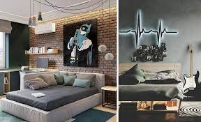 Les filles à cet chambre d'ado fille avec grande fenêtre et magnifique vue les nuances de violette… quoi de plus joli pour enrichir l'intérieur chez vous: Chambre Ado Garcon 15 Idees Deco Pour Vous Inspirer