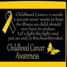 Childhood cancer is cancer in a child. Gogoldforthekids S Photo On Instagram Childhood Cancer Awareness Month Childhood Cancer Quotes Childhood Cancer Awareness