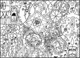 Four pages of fine motor ten frames activities; Trippy Coloring Pages For Adults Easy Novocom Top