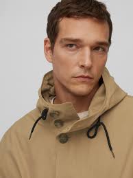 Плащ Marc O'Polo 122004371004-736 для чоловіків, колір: Бежевий