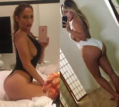 Jennifer Lopez Posts Bootylicious Selfie Reminiscent of Famous Kim  Kardashian Pic