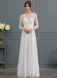 Check spelling or type a new query. A Linie Illusion Bodenlang Chiffon Brautkleid Mit Perlstickerei 002153453 Jj S House