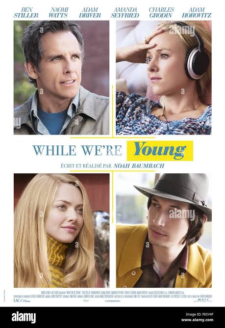 While We're Young Year : 2014 USA Director : Noah Baumbach Ben Stiller,  Naomi Watts, Amanda Seyfried, Adam Driver Movie poster (Fr Stock Photo -  Alamy