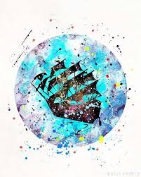 Disney Peter Pan Peter Pan Poster Disney Print Disney Etsy Peter Pan Disney Watercolor Disney Watercolor Art Prints