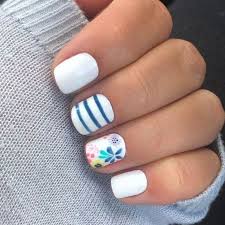 If you ever want to feel better about your own okay, we're totally loving this fun, festive nail art, but those lines are so perfectly straight, it's hard to believe. Uploaded From Pinterest Spring Nail Art Nail Designs Spring Perfect Nails