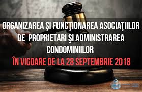 A) infiintarea, organizarea si functionarea asociatiilor de proprietari din cadrul condominiilor formate din cel putin 3 unitati de. Organizarea Si FuncÅ£ionarea AsociaÅ£iilor De Proprietari Si Administrarea Condominiilor In Vigoare De La 28 Septembrie 2018 Confort Admin Imobile